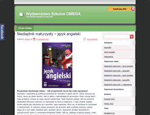 Tablet Screenshot of matura.ws-omega.com.pl